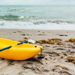 Pelican Sport Combo - 2 Solo Kids Kayaks With Paddles - Yellow/Blue 9 Pelican Sport Combo - 2 Solo Kids Kayaks With Paddles - Yellow/Blue -Pelican Combo Solo Jaune Bleu Poignee LS3