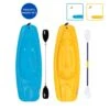 Pelican Sport Combo - 2 Solo Kids Kayaks With Paddles - Yellow/Blue 1 Pelican Sport Combo - 2 Solo Kids Kayaks With Paddles - Yellow/Blue -Pelican Combo Solo Jaune Bleu Poignee TOP
