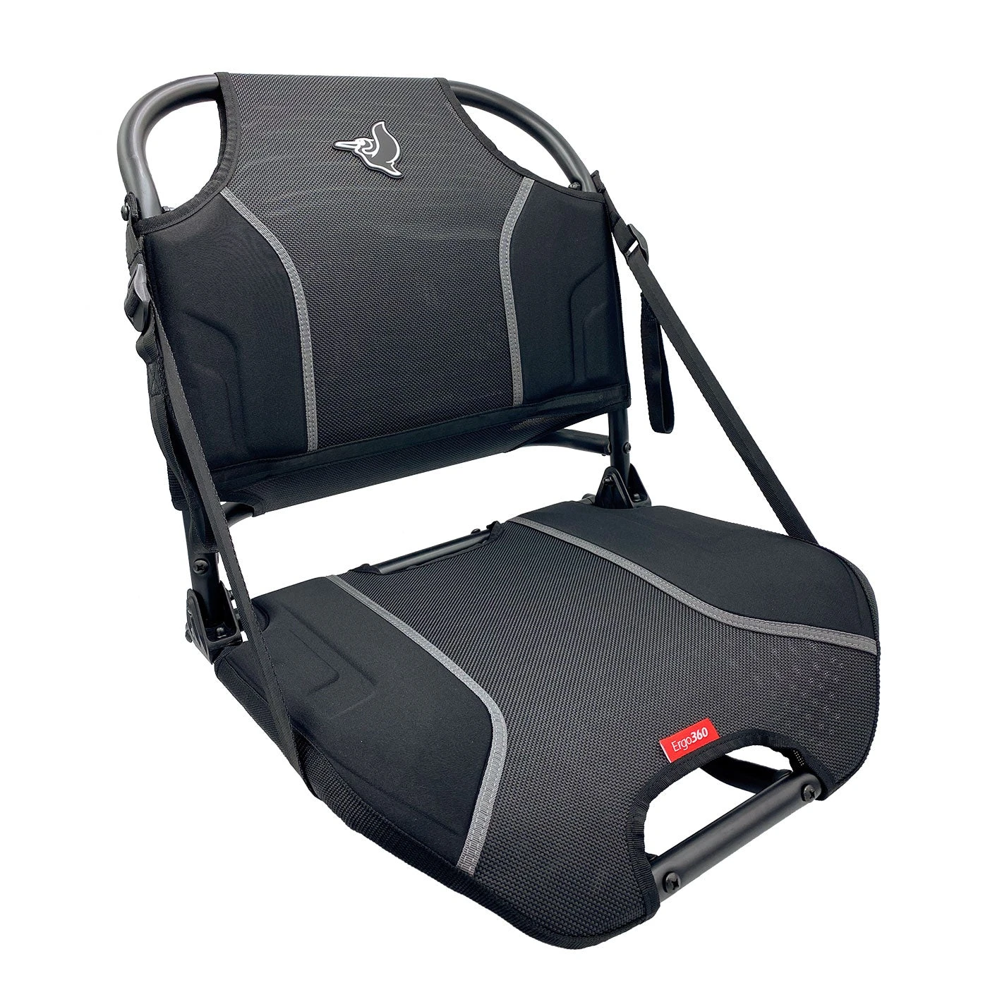 Pelican Sport Folding Seat With Ergo360 Cushion - Black 3 Pelican Sport Folding Seat With Ergo360 Cushion - Black